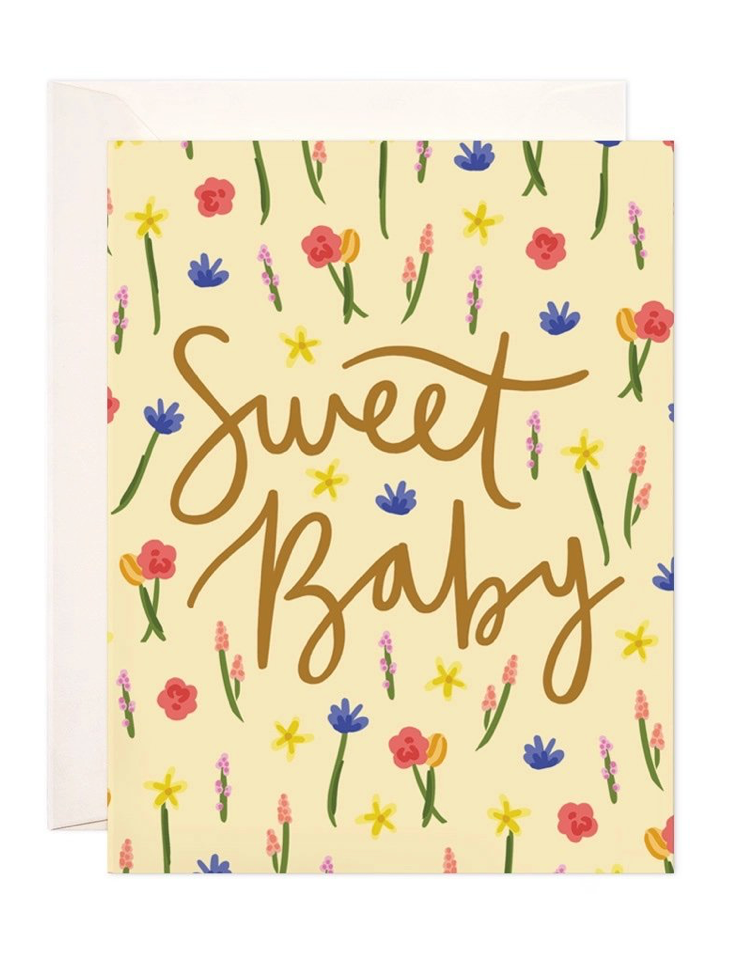 Sweet Baby Card Messages