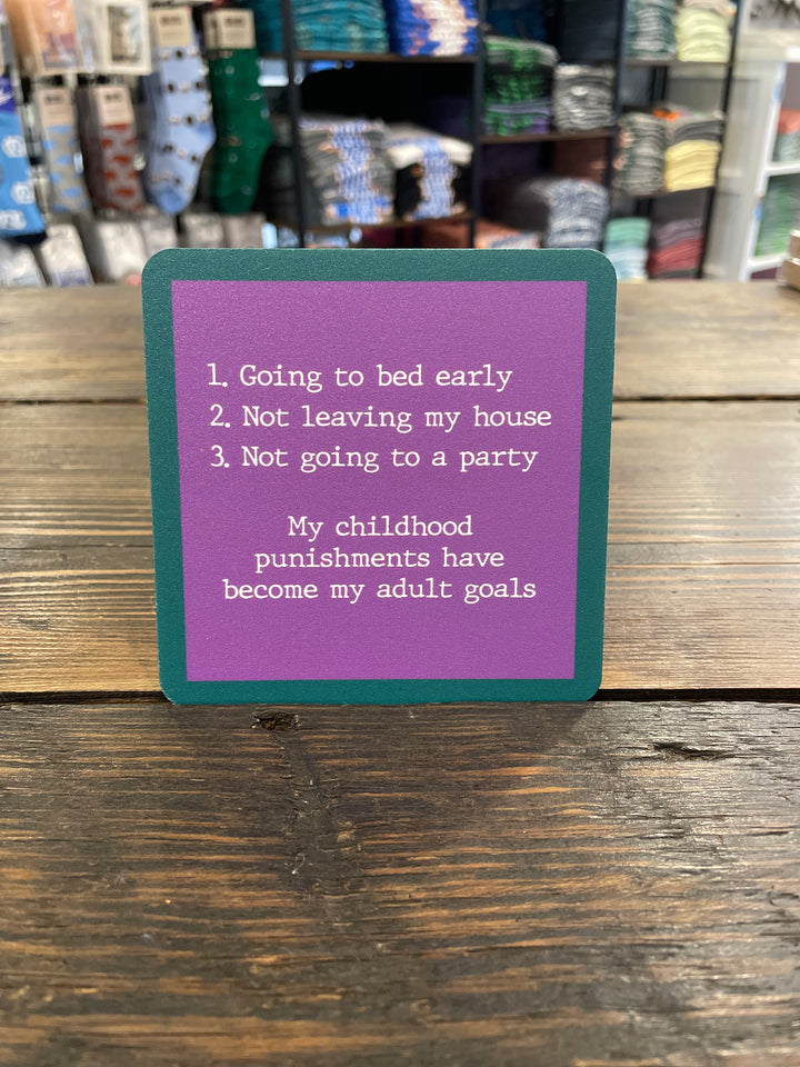 Childhood Punishment Coaster