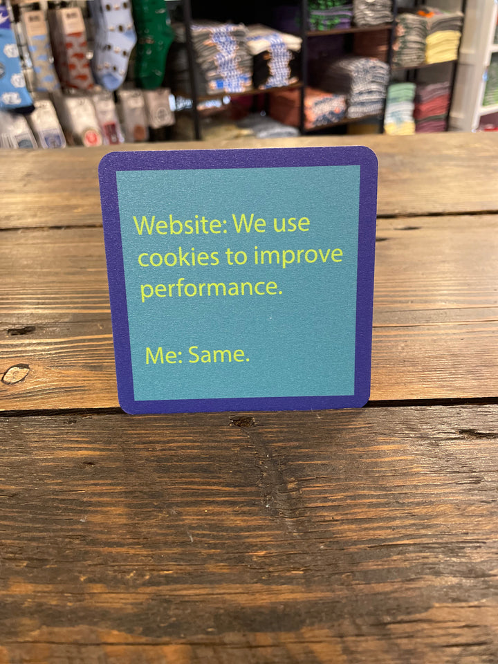 Website Cookies Coaster